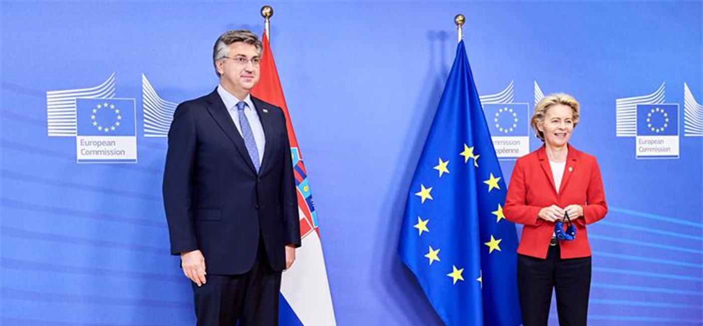 Predsjednik Vlade Plenković u Bruxellesu o Schengenu, uvođenju eura i planu gospodarskog oporavka